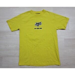 Vintage Y2K Fox Racing T-Shirt Men's (S) Motocross Biking Punk Emo 2000s